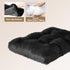 EHEYCIGA Fluffy XXL Dog Crate Pad, Plush Faux Fur Bed for Extra Large Dogs, Washable, Non-Slip Bottom, Black