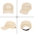 Stylish Summer Beach Cap Women Men Straw Baseball Cap Woven Visor Sunhat Casual Travel Cap