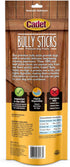 10 Count Cadet Bully Sticks for Large Dogs, All-Natural Beef Pizzle, Rawhide-Free Long-Lasting Dog Chews for Aggressive