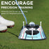 KINGTOP Golf Putting Mirror, Alignment Training Aids for Consistency & Accuracy, Indoor/Outdoor Practice