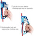 WILDKEN Hand Ascender for Climbing - Outdoor Mountaineering Rappelling Equip for 8-12MM Rope, Left Right Hand