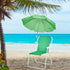 Generic 1 Beach Chair with Umbrella for Adults, Pcs High Back Folding Camping Armchair Shade Portable Sand Compact Lawn
