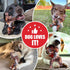 Dog Toys for Aggressive Chewers, Indestructible Dog Bones for Small/Medium/Large Dogs, Teeth Cleaning and Training Toys