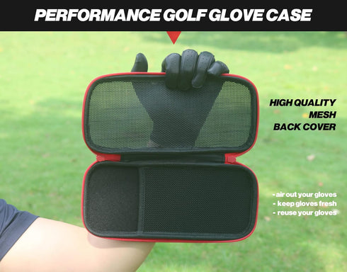 Handy Picks Performance Golf Glove Case, Holder That Protects and Keeps Golf Gloves Neat and Dry