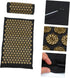 2pcs Set Yoga Massage Mat Comfortable Pillow Bag for Fatigue Relief Lightweight Portable Design for Stress Relief