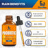 Liquid Probiotics for Dogs and Cats – 6 Billion CFU Pet Digestive Support – Dog Probiotics with Enzymes – Cat Probiotic