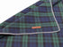 Unique Style Paws Dog Christmas Bandanas - 1PC Washable Cotton Triangle Green Plaid Scarfs for Dogs and Cats