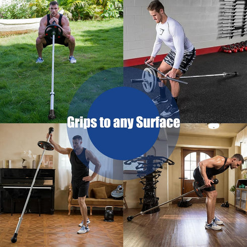 Landmine Attachment for Barbell, Natural Rubber Barbell Bomb for Press, Row, Spin, and Squats