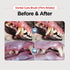 Dental Care Brush (Firm Bristles) - Resilient Toothbrush for Dog Tartar & Plaque Removal, Horizontal Head and S-curved Body
