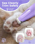 Trimmer 35dB Trimmers 2 PAPMINI Dog Paw with LED Light, Low Noise Paw for Dog's Feet, Speed Safety Electric Dog