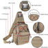 Qcute Tactical Backpack, Waterproof Military Cross-body Molle Sling Shoulder Bag for Outdoor Everyday Carry