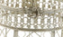 Deco 79 Metal Round Birdcage Set of 2, 22" & 18"H, with Latch Lock Closure and Hanging Hook, Cream