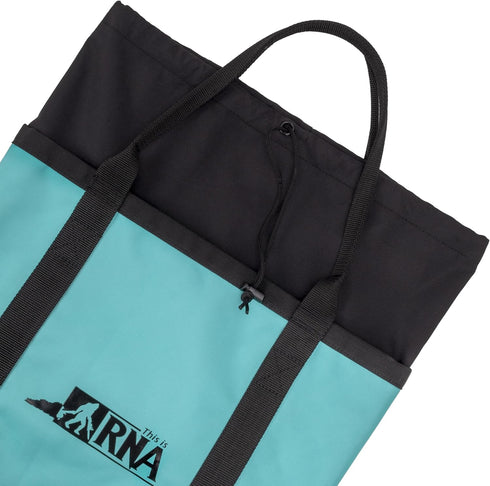 RNA Plain Jane II Rope Bag - Outdoor Equipment & Arborist Gear, Bucket-Style Pack/Bag, Blue with Black Drawstrings
