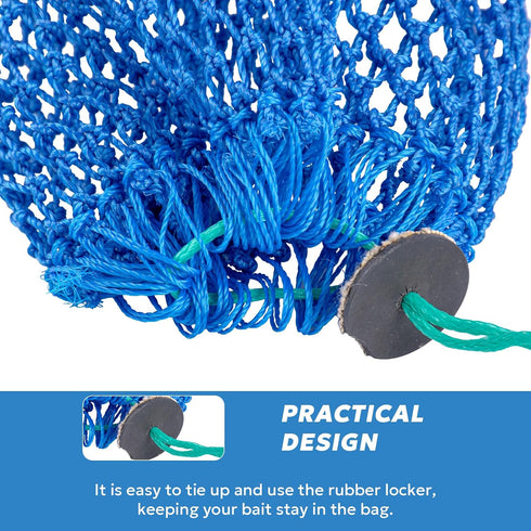 Durable Mesh Bait Bags for Fishing - Crabbing Equipment