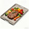HERCHR Camping Cookware Set, Camping Grill Pan or BBQ Tongs Set Portable
