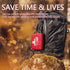 Backpacking, Small First aid Kits,Travel First Aid Kit with Labelled Compartments Molle System Compact Medical Kit