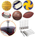 6 Mobi Lock Pcs Ball Pump Inflation Needle - Stainless Steel Air Pump Needles - Ideal for Blowing Up Football