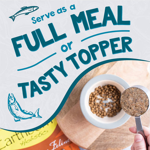 Earthborn Holistic Monterey Medley Skipjack Tuna and Grilled Mackerel Dinner Wet Cat Food, 3-Ounce Package, 24-Pack