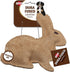 Ethical Pet Dura-Fused Buffalo, Raccoon, Squirrel, and Rabbit Leather Dog Toys Bundle