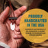 Wazoo The Bushcraft Fire Starter Necklace - USA Handcrafted Survival Necklace for Men