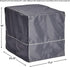 New World Small Dog Crate Cover, Light Gray Polyester Privacy Cover Fits Most 24-inch Crates
