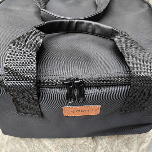 Muloo Portable Camping Cookware - Outdoor Carrying Picnic Tableware Organizers - Gas-Tank Oxford-Cloth Storage Bag