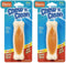 Hartz Chew'n Clean Tuff Bone Bacon Flavored Small Dog Toy (Pack of 2) for Chewing Fun