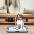22"x 22" 2 Pack, IRIS USA Pee Pad Holder for Dogs and Puppies, Potty Training Tray with Secured Latches, Non-Skid Feet