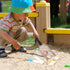 SUMERSHA Beach Mesh Shovel, Sand Sifter Shell Collecting Tools Sand Scooper for Picking Up Shells, Cat Litter Scoop