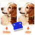 Pets Grooming Comb Kit for Small Dogs and Puppies - 2-in-1 Tear Stain Remover with Round Teeth for Knots and Crust Mucus