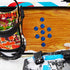 XCMAN 4 Layer-Cone Studs Aluminum Snowboard Stomp Pad Dia 7.87 Inch - 9pcs