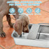 3 3/4'' Gallon Automatic Dog Water Dispenser, Large Dog Water Bowl Dispenser for Outdoor, Stainless Steel Pet Bowl