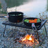 REDCAMP Camping Cookware Mess Kit, Lightweight Non-Stick Cooking Pot and Frying Pan with Mesh Bag
