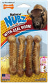 Nylabone Nubz WILD Natural Edible Chew Treats for Dogs, Bison Flavor, Small - Up to 25 lbs. (4 Count)