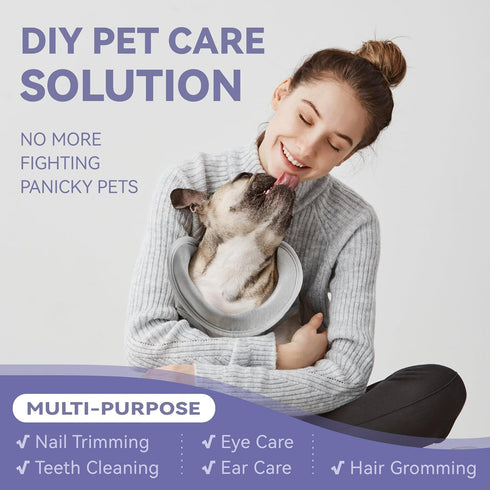 Loflaze Hammock Trimmer Trimming Hammock Dog Grooming Harness for Dogs & Cats with Pet Nail Clipper - Cat Hanger Sling