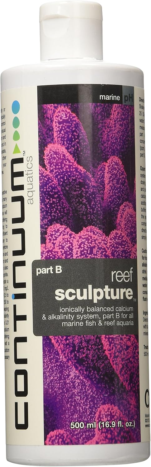 Continuum Aquatics Sculpture Part B Liquid for Aquarium, 16.9-Ounce