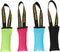 Dingo Dog Tug Toy with Handle, Dog Bite Pillow for Tug of War, Colorful Cotton, Size S, Z30001