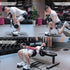 Squat Wedge Block 6PCS Adjustable Non-slip Rubber Ramp for Heel Elevated Squat, Weight Lifting