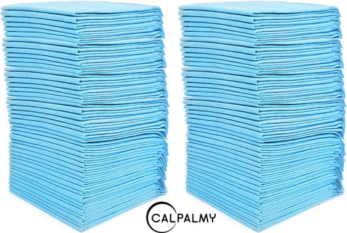CalPalmy Ultra Absorbency Pet Toilet Training Pads 18" x 13" - 100 Pads with Moisture Locking Technology