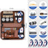 Golf Accessories Kit for Men and Women, Includes Golf Balls, Rangefinder, Tees, Brush, Divot Knife, Scorer, and Covers