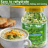3.17oz Frozen SEAYOFA Freeze Dried Broccoli Florets, Dehydrated Broccoli Vegetables, No Bitter Broccoli Florets