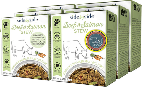 Side by Side Beef & Salmon Stew - Neutral Wet Dog Food