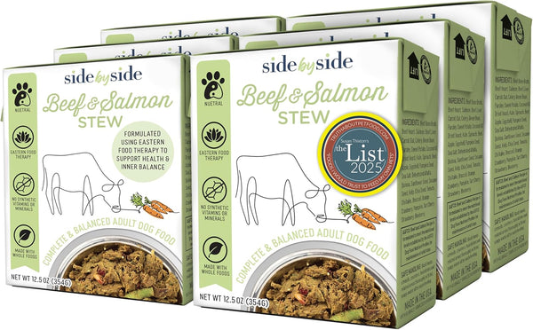 Side by Side Beef & Salmon Stew - Neutral Wet Dog Food