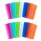 AUEAR 12 Pack Double Sided Fine Tooth Pet Flea Lice Combs for Dogs Cats, Grooming Combs in 6 Colors, Tick Removal Tool