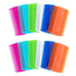 AUEAR 12 Pack Double Sided Fine Tooth Pet Flea Lice Combs for Dogs Cats, Grooming Combs in 6 Colors, Tick Removal Tool