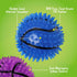 Gnawsome Dog Toys - 2.5-Inch Spiky Squeaker Basketball - Small - Durable, 100% BPA-Free, Assorted Colors