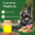 100% 16 oz Natural Peanut Butter for Dogs Safe - Healthy Dog Treats - No Sugar, Xylitol Free, Digestive Support - Puppy