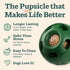WOOF Starter Pack - Pupsicle Interactive Dog Toys, Silicone Treat Mold and Chicken Refill Pops for Small Dogs
