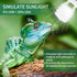 LUCKY HERP 5.0 26W Compact Fluorescent UVA UVB Light Tropical Terrarium Lamp for Reptiles