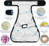 MGY 3 Pack Washable Female Dog Diapers with Suspender - Reusable Super Absorbent & Leakproof Fixed Doggie Diapers